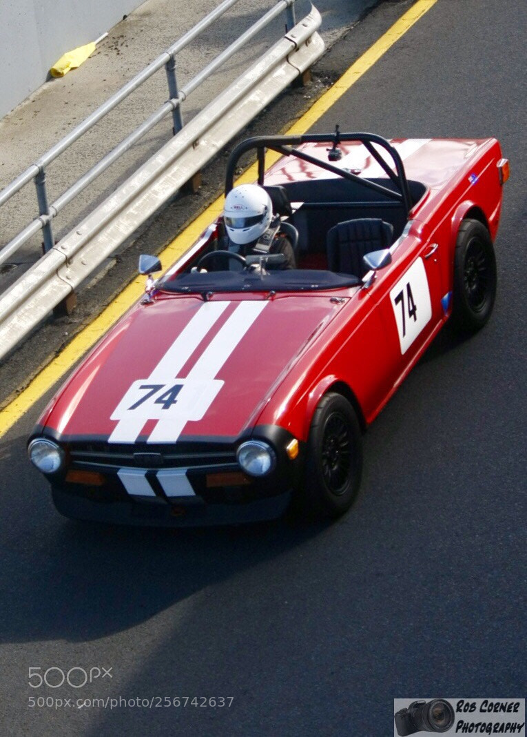 Canon EOS 40D sample photo. Historic racer photography