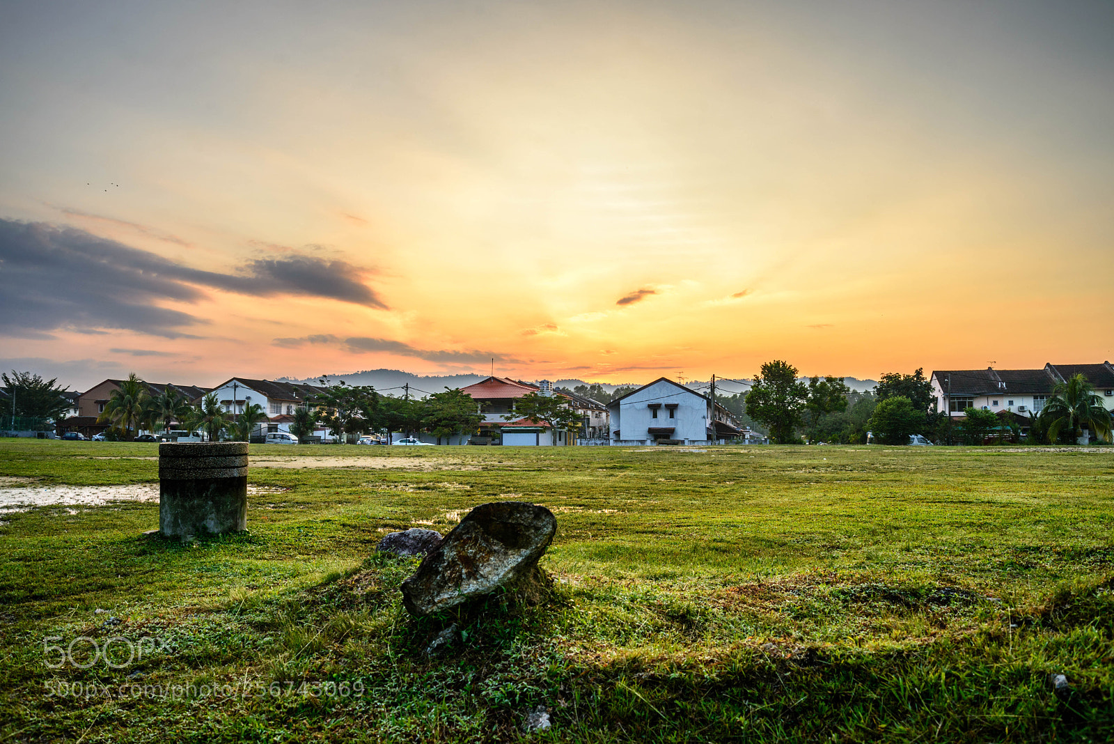 Nikon D610 sample photo. Sunrise by the field photography