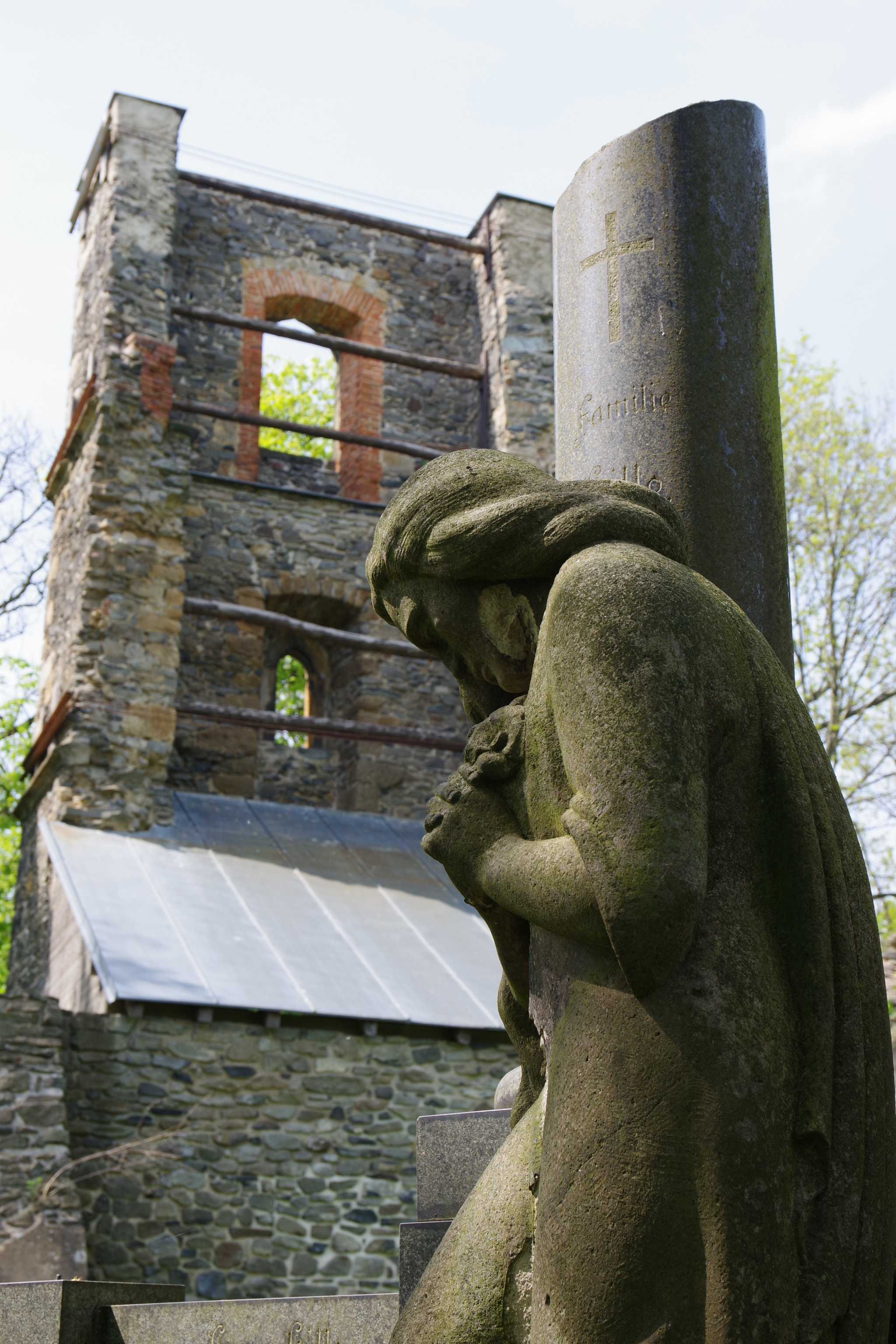 Pentax K-70 sample photo. Collapsed belfry photography