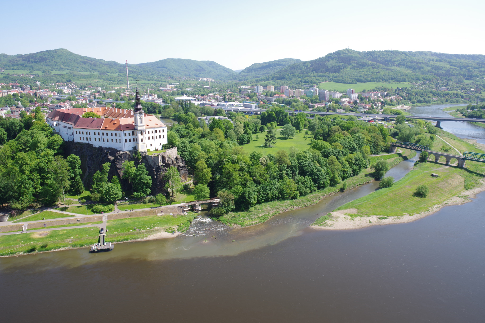 Pentax K-70 sample photo. View of děčín photography