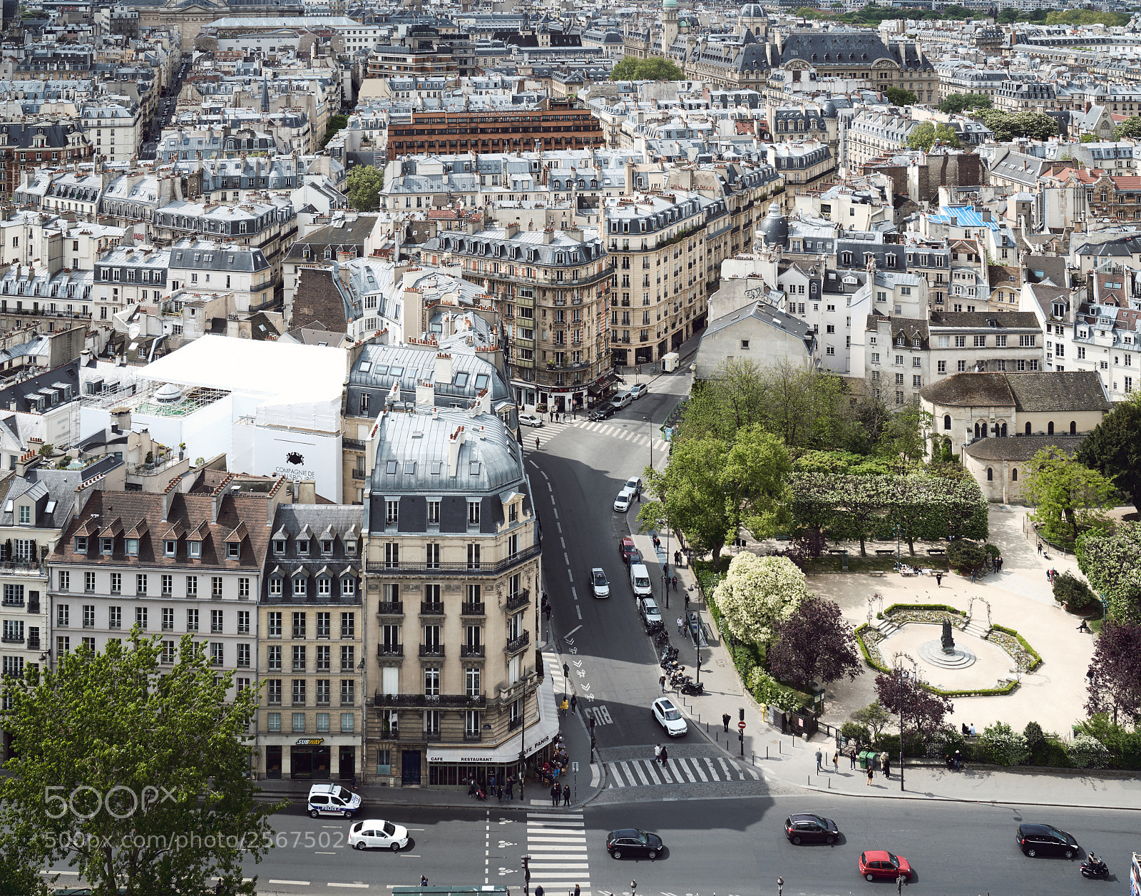 Sony a7R II sample photo. Paris from the top photography
