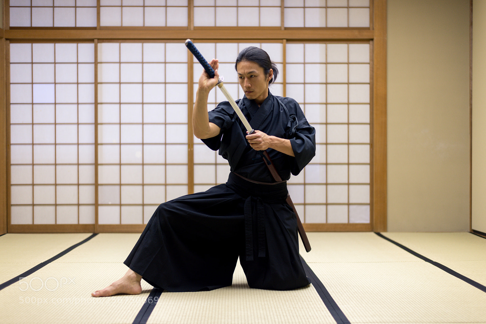 Nikon D610 sample photo. Samurai training in a photography