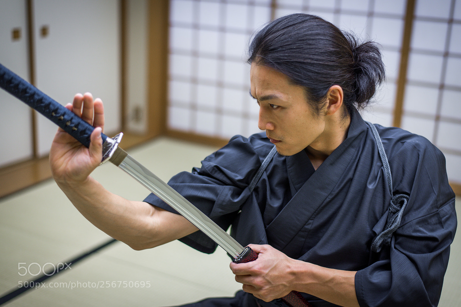 Nikon D610 sample photo. Samurai training in a photography
