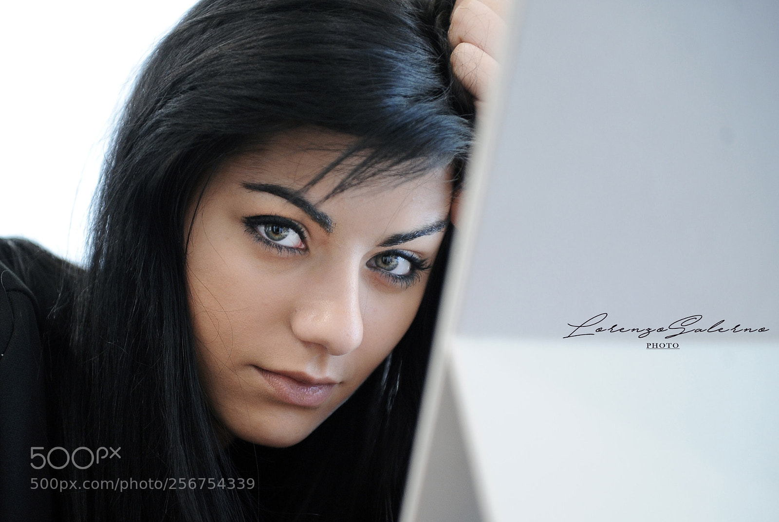 Nikon D3 sample photo. Serena model photography