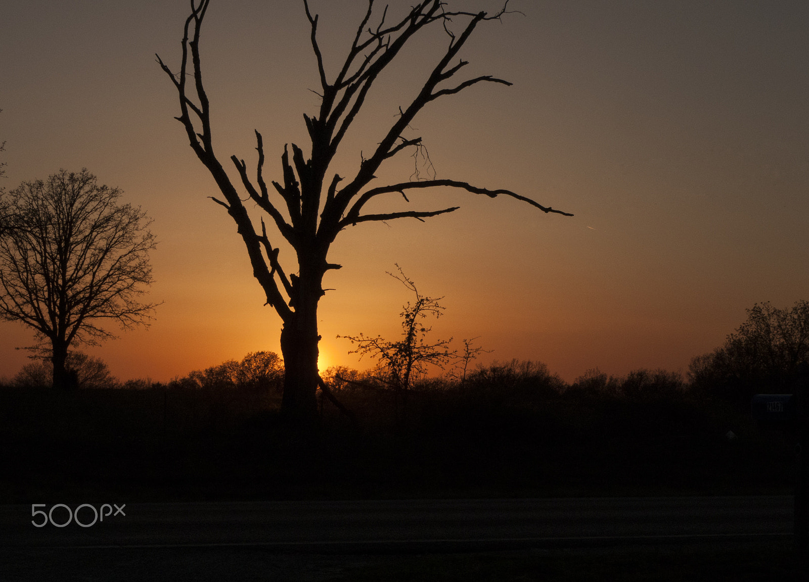 Panasonic Lumix DMC-LX3 sample photo. Oklahoma sunset photography