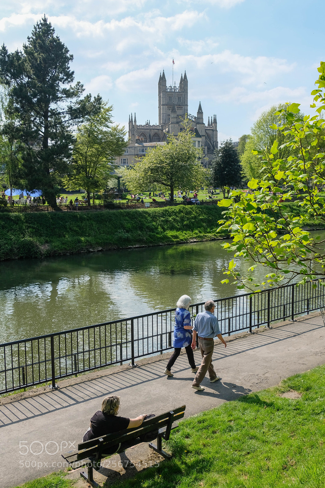 Fujifilm X-T2 sample photo. Bath abbey photography