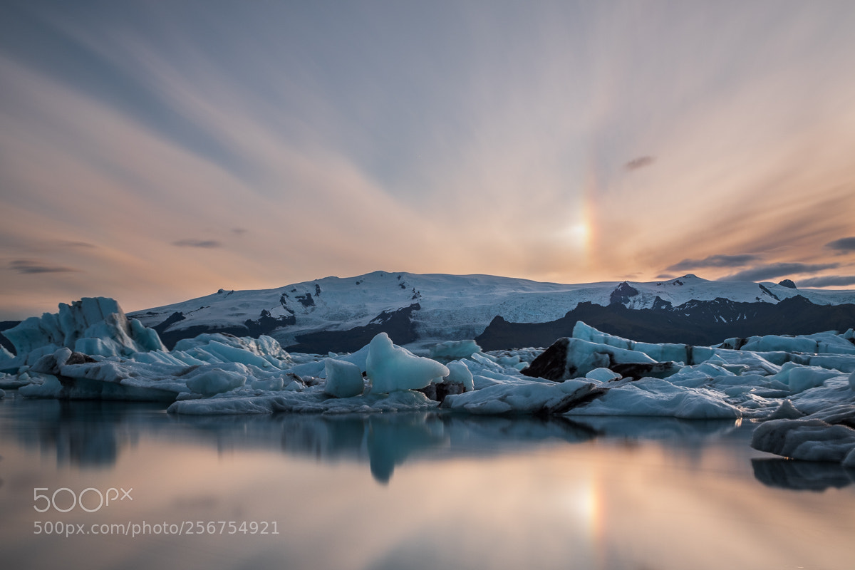 Fujifilm X-T2 sample photo. Rainbow and ice photography
