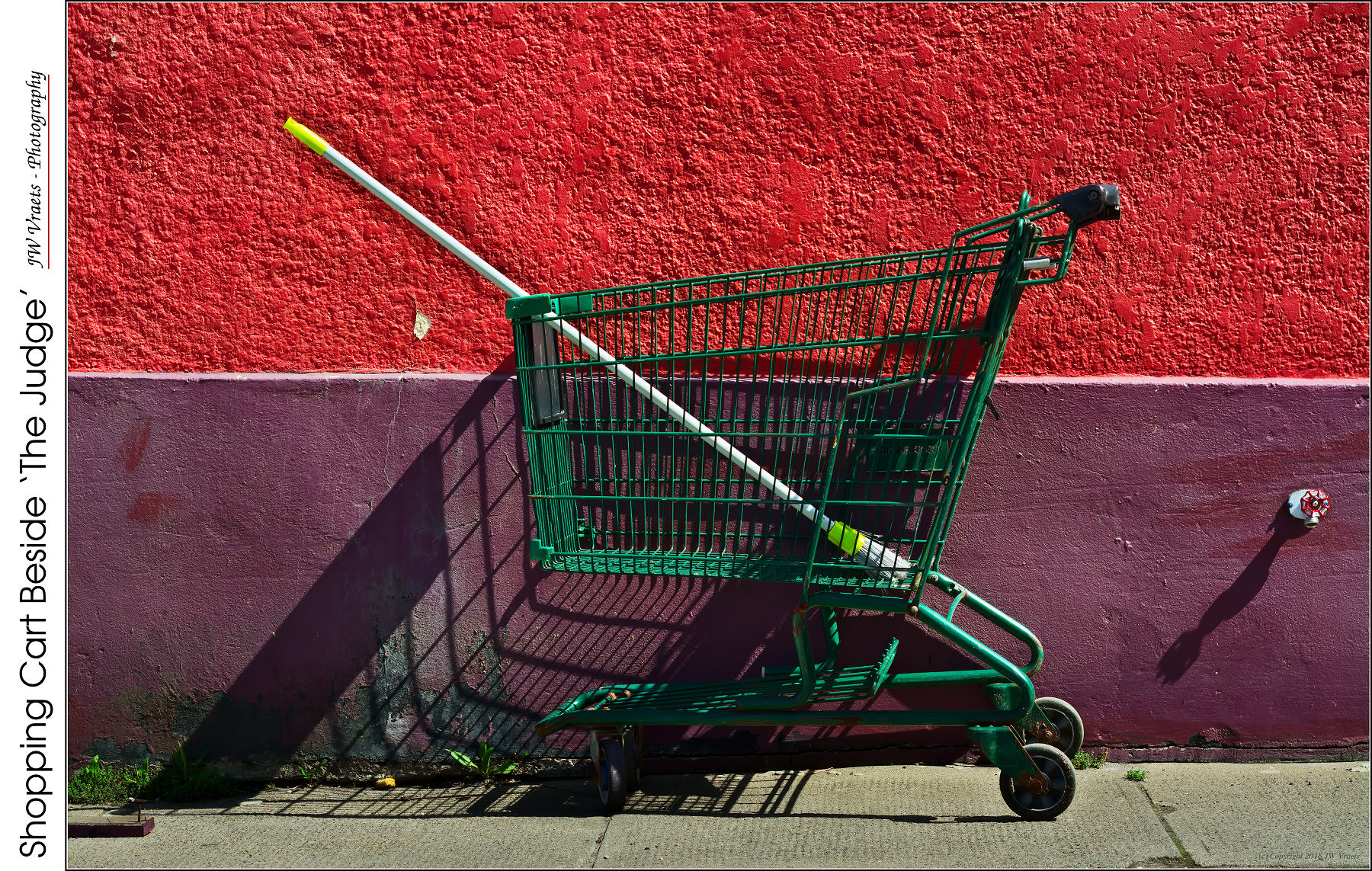 Nikon D7100 + Nikon AF Nikkor 50mm F1.8D sample photo. Shopping cart beside ‘the judge’ photography