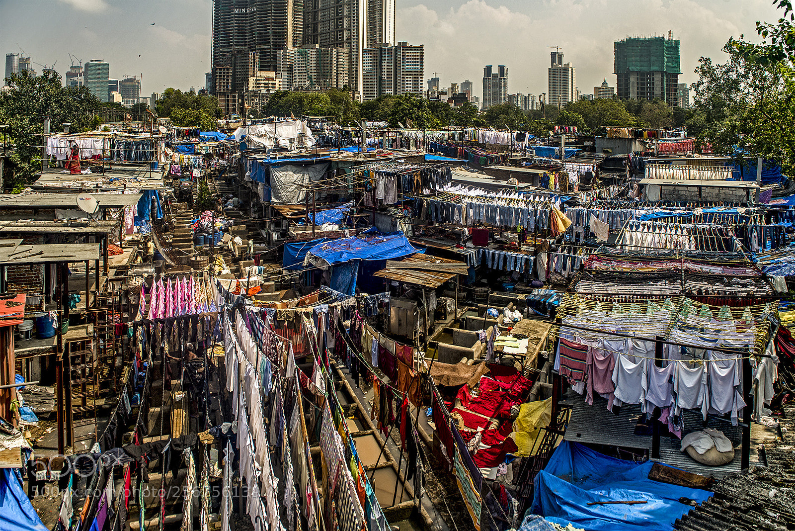 Nikon D800 sample photo. Dhobi ghat photography
