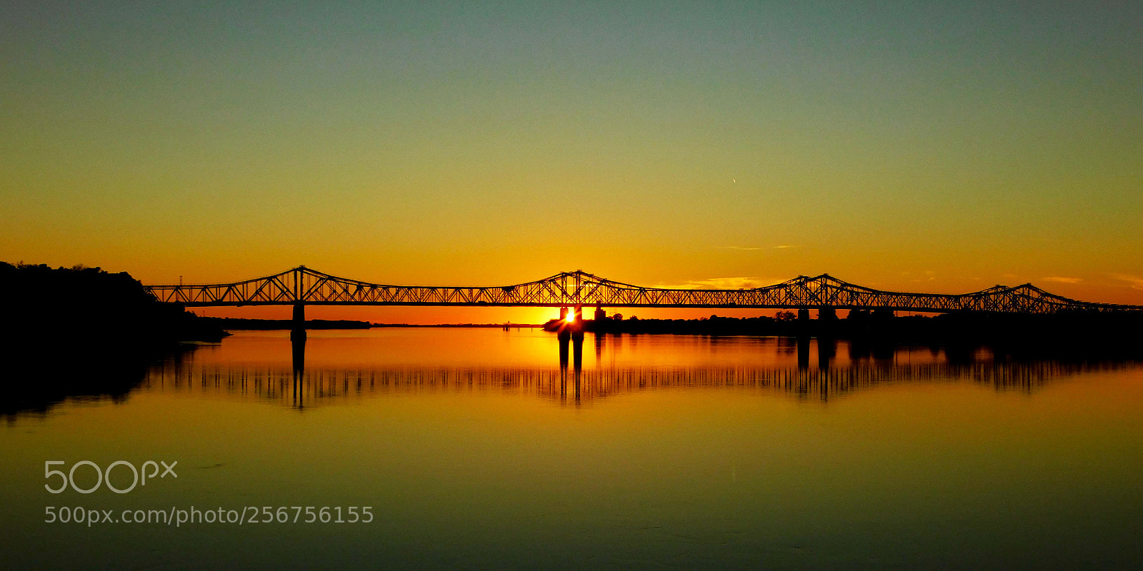 Nikon Coolpix B500 sample photo. Mississippi river sunset photography