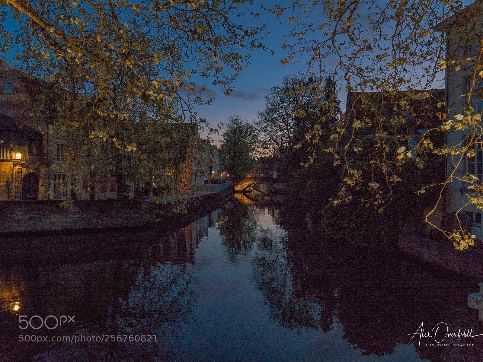 Olympus PEN-F sample photo. Bruges, sunset at the photography