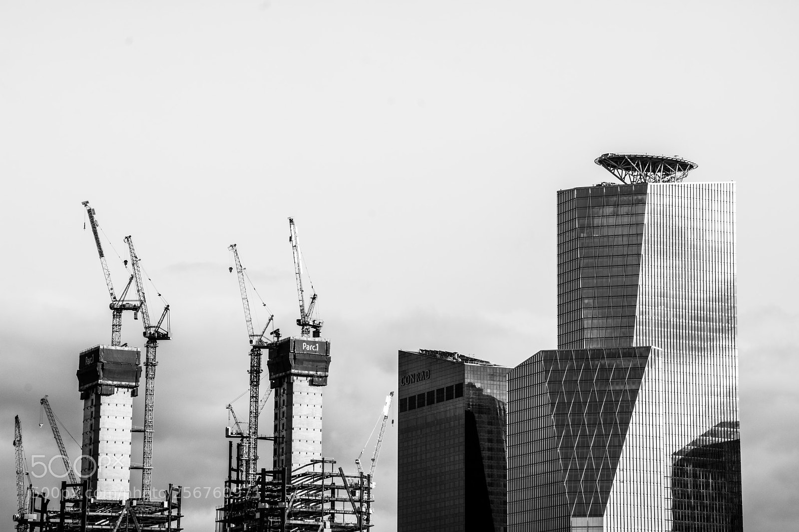 Nikon D7100 sample photo. Seoul international finance center photography