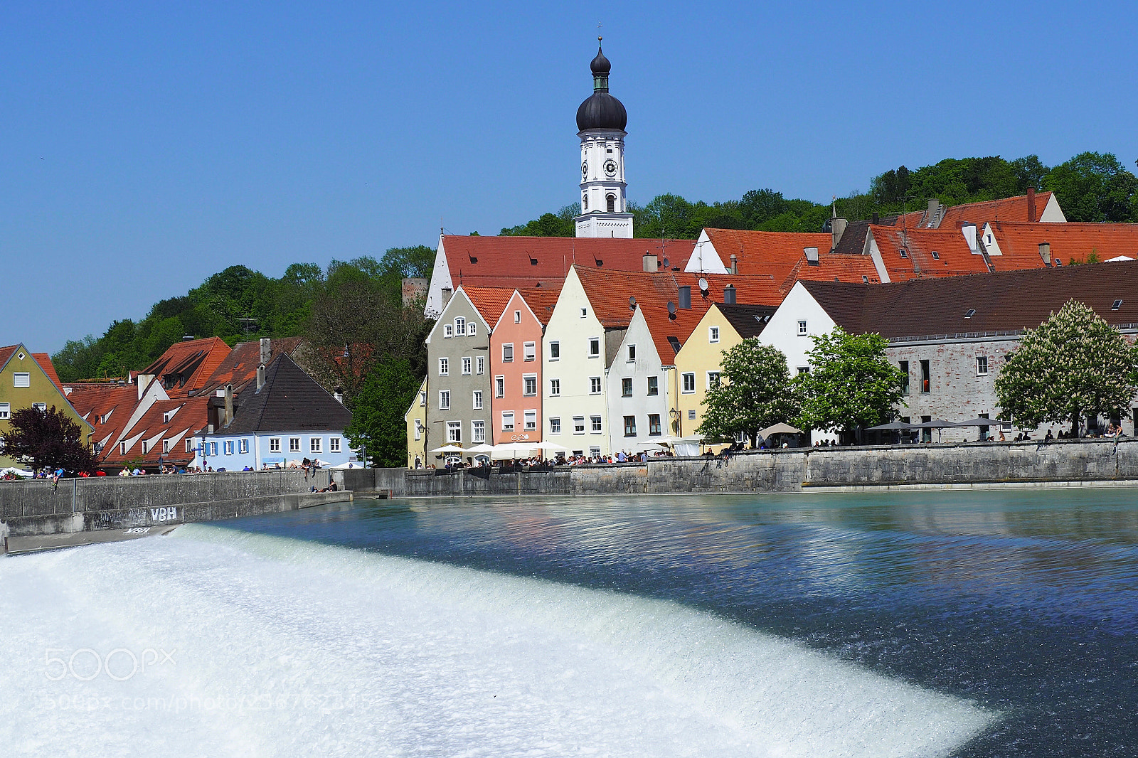 Olympus OM-D E-M5 II sample photo. River lech landsberg photography