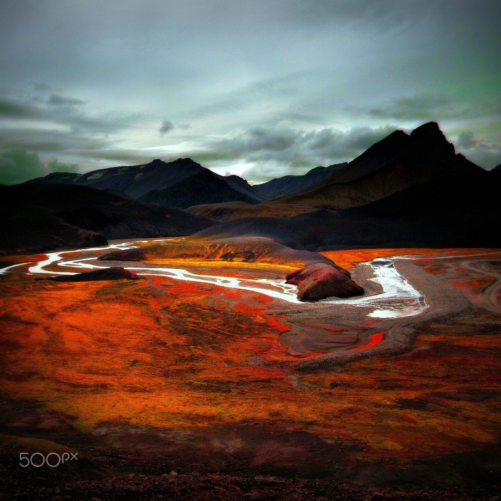 Olympus E-410 (EVOLT E-410) sample photo. Icelandic landscape photography