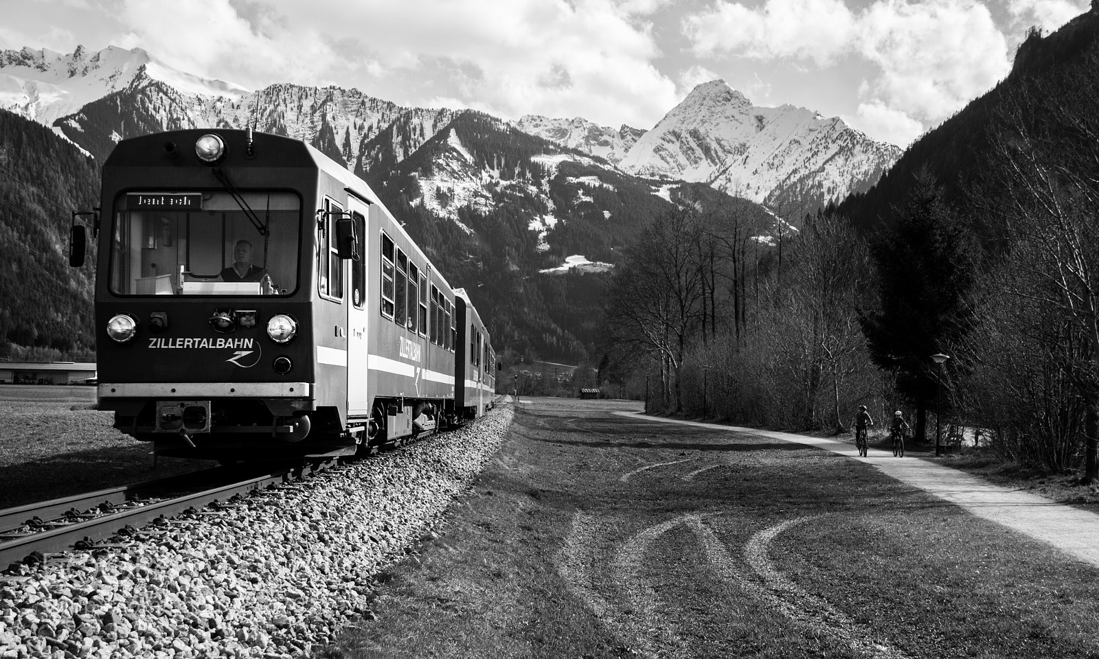 Nikon D7100 sample photo. Train in zillertal photography
