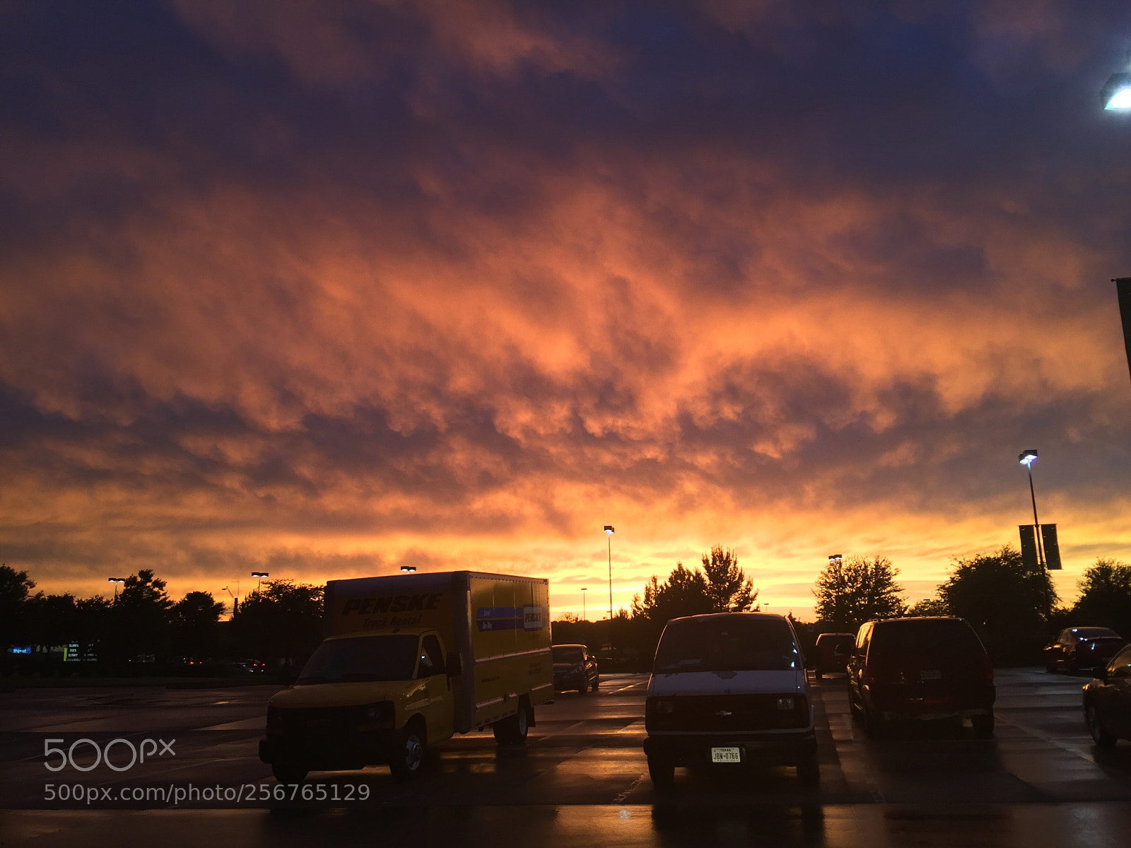 Apple iPhone 6 Plus sample photo. Sunset in texas photography