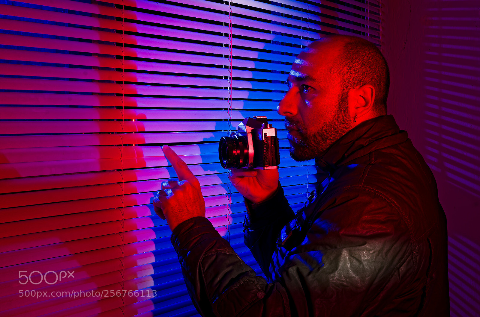 Nikon D7000 sample photo. Light blue/red photography