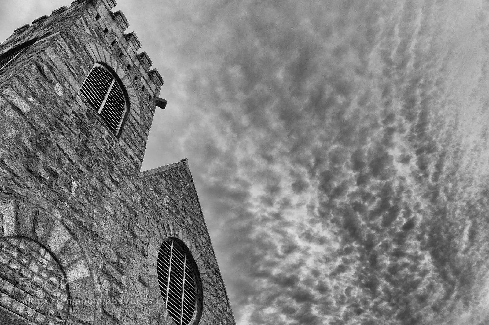 Canon EOS 6D Mark II sample photo. Old stone church photography
