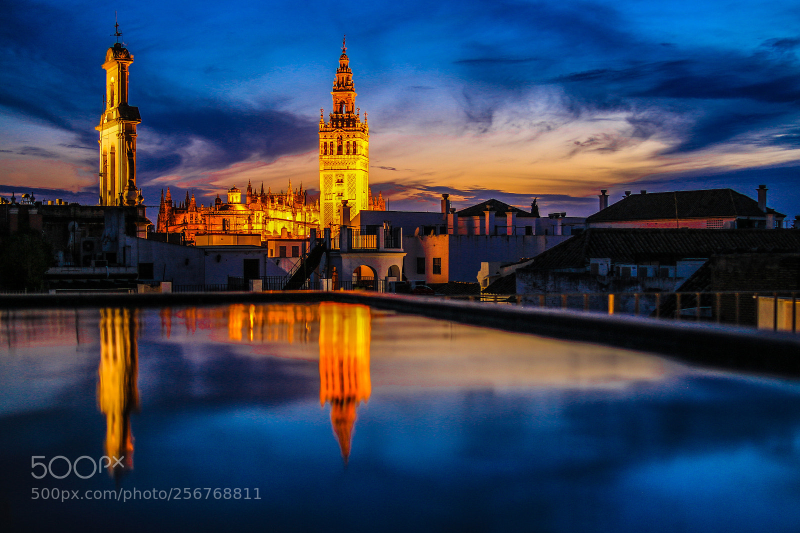 Canon EOS 70D sample photo. Seville, spain from rooftop photography