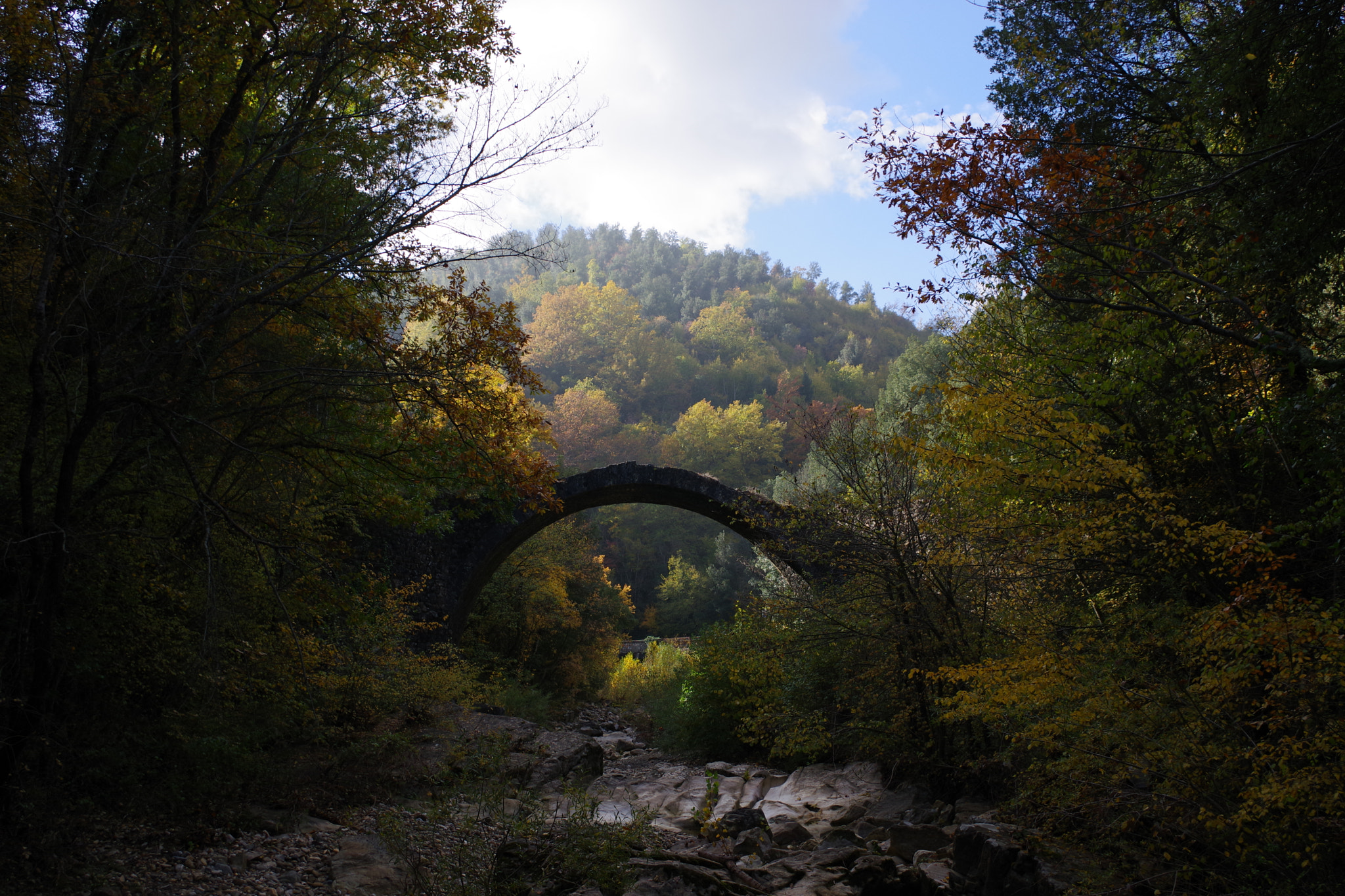 Pentax K-70 sample photo. Lost bridge photography