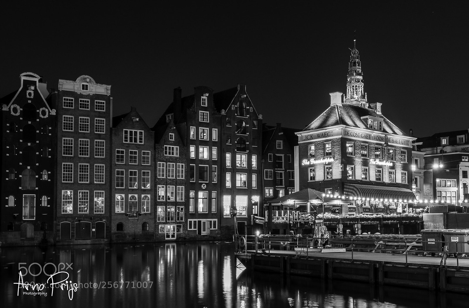 Nikon D7100 sample photo. Amsterdam canal houses damrak photography