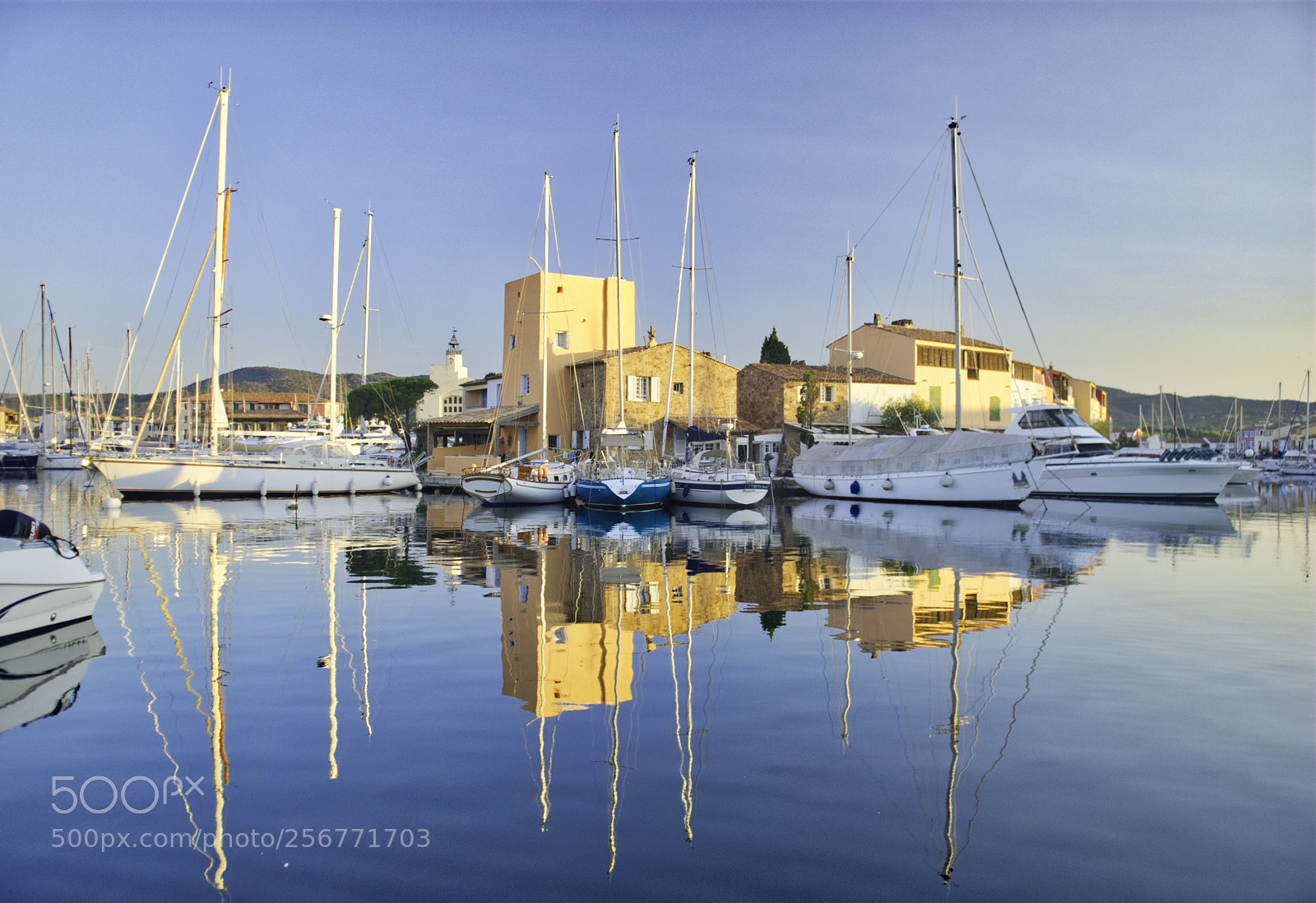 Nikon D80 sample photo. Port grimaud harbor photography