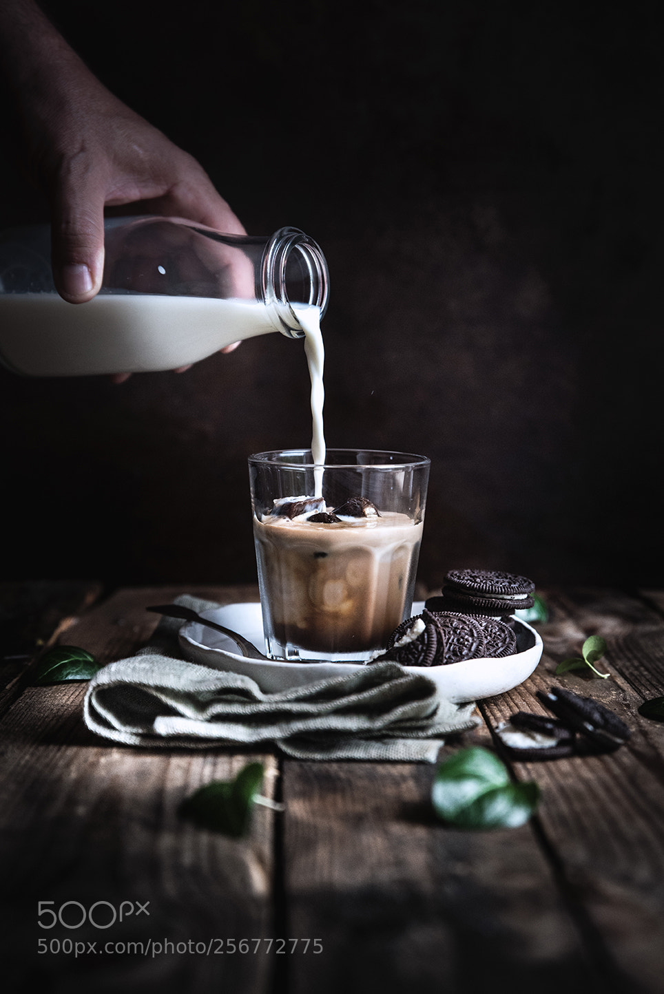 Nikon D750 sample photo. Cubetti di caffe ghiacciato photography