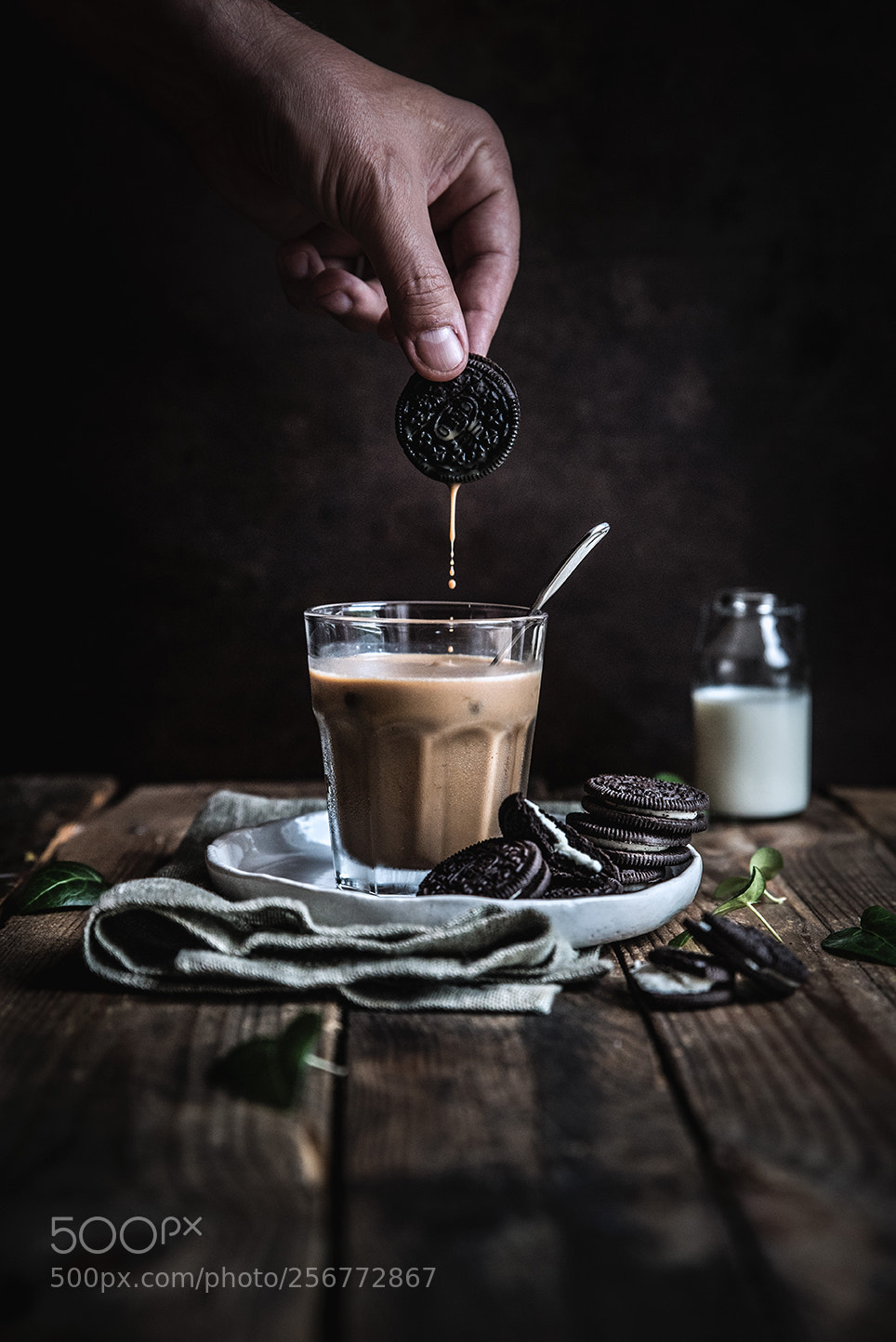 Nikon D750 sample photo. Cubetti di caffe ghiacciato photography