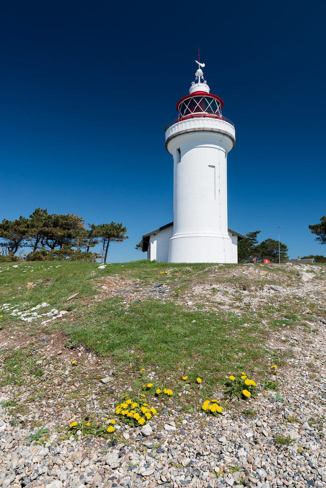 Nikon D610 sample photo. Helgenæs lighthouse photography