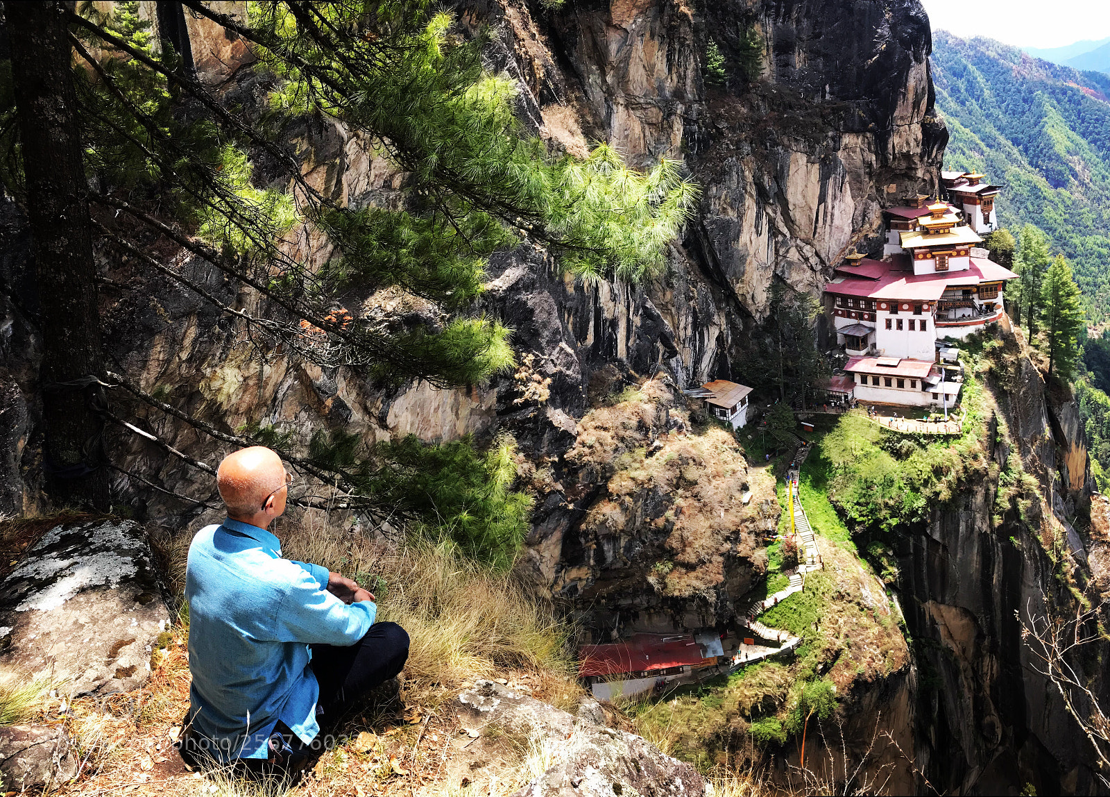 Apple iPhone 7 Plus sample photo. Tiger nest(taktsang) photography