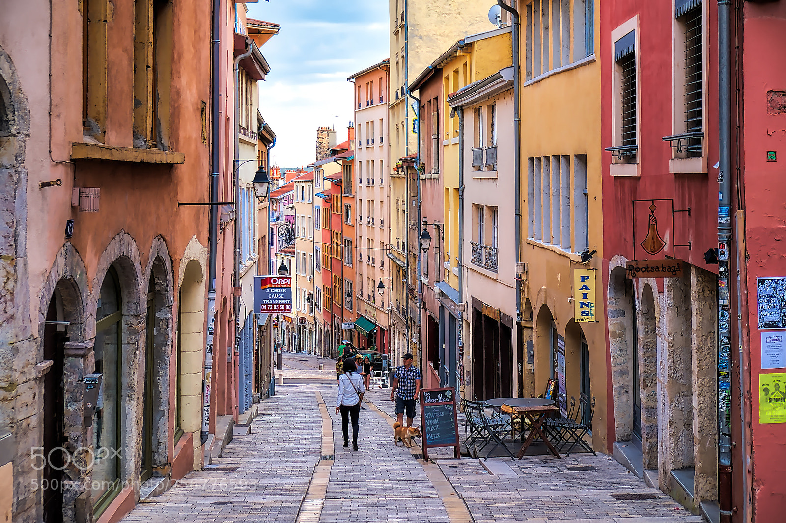 Fujifilm X-T1 sample photo. Couleurs de croix-rousse (lyon) photography