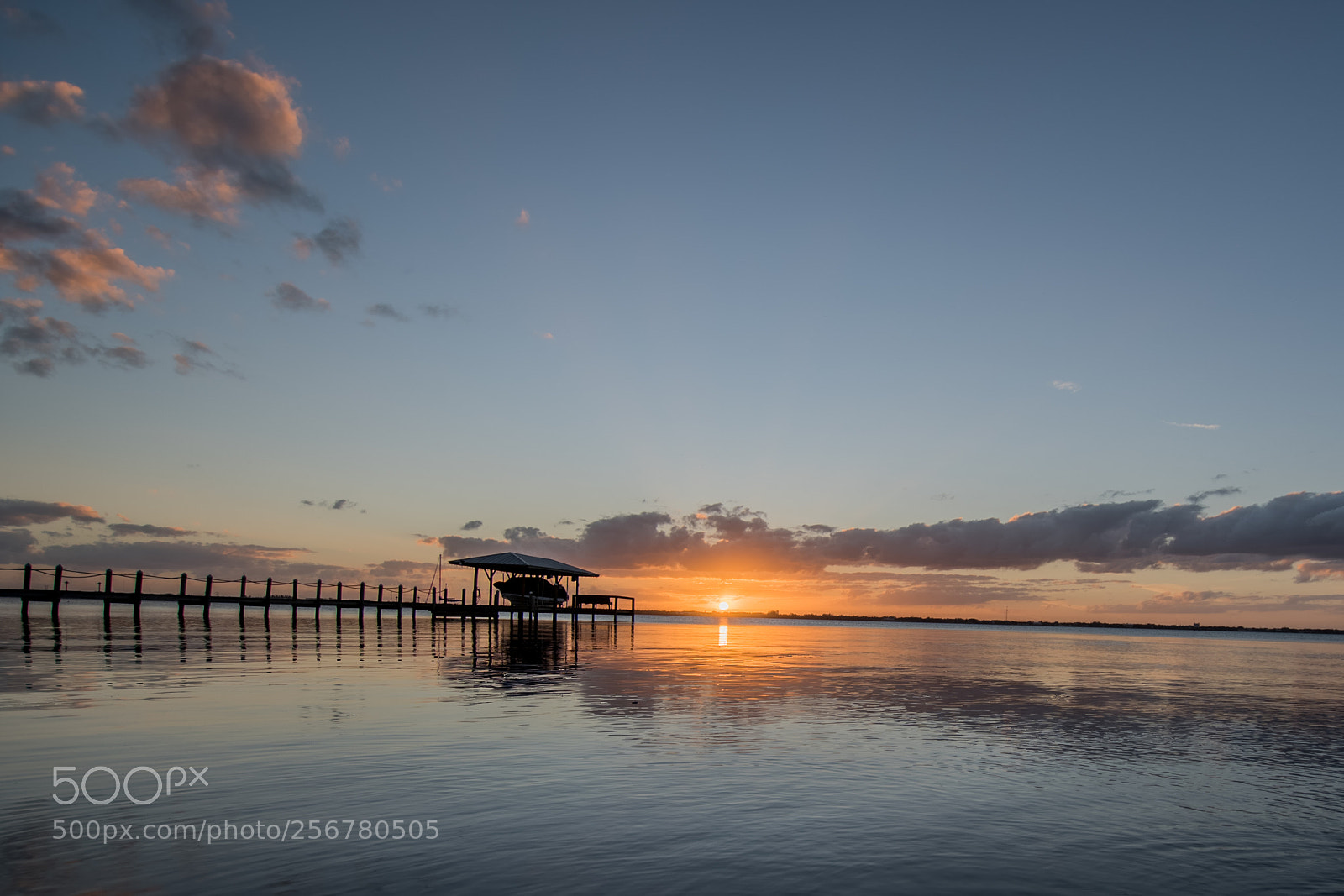 Nikon D810 sample photo. Sunset over indian river photography