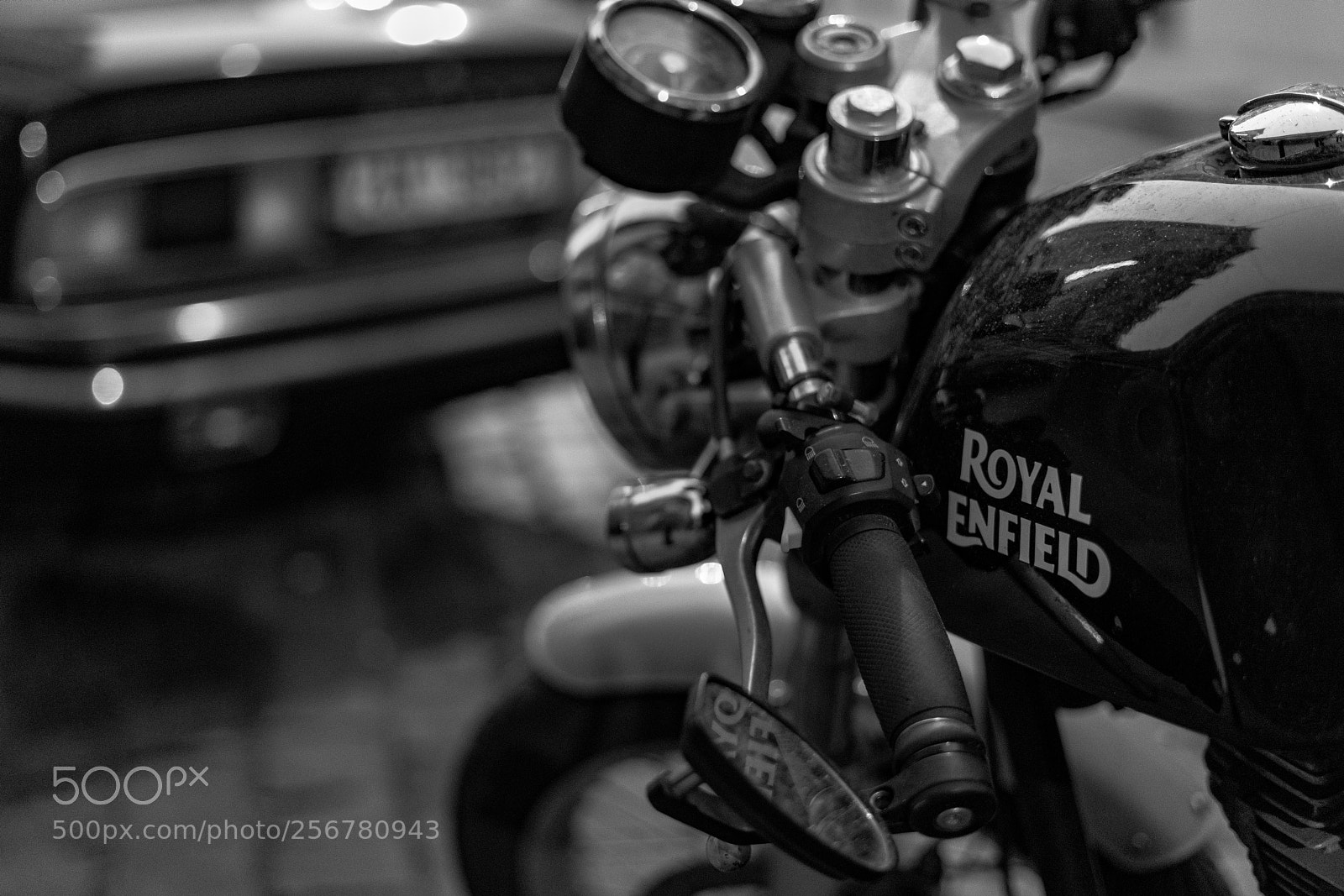 Sony a7R II sample photo. Royal enfield motorcycle photography