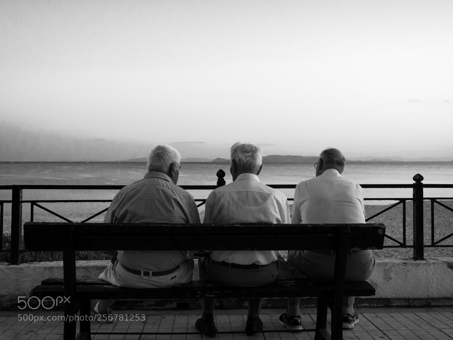 Olympus OM-D E-M10 sample photo. Three old men on photography