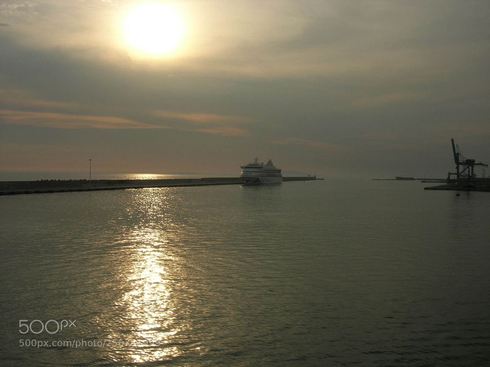 Nikon E5900 sample photo. Partenza al tramonto photography