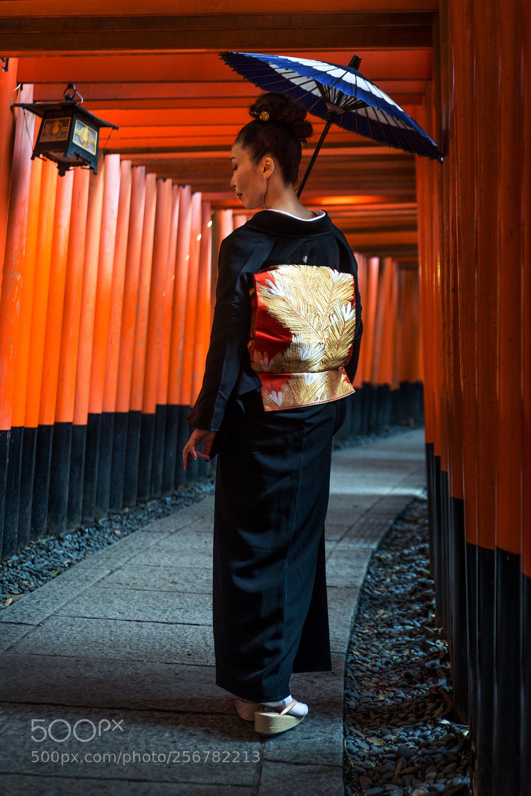 Nikon D610 sample photo. Japanese woman at fushimi photography