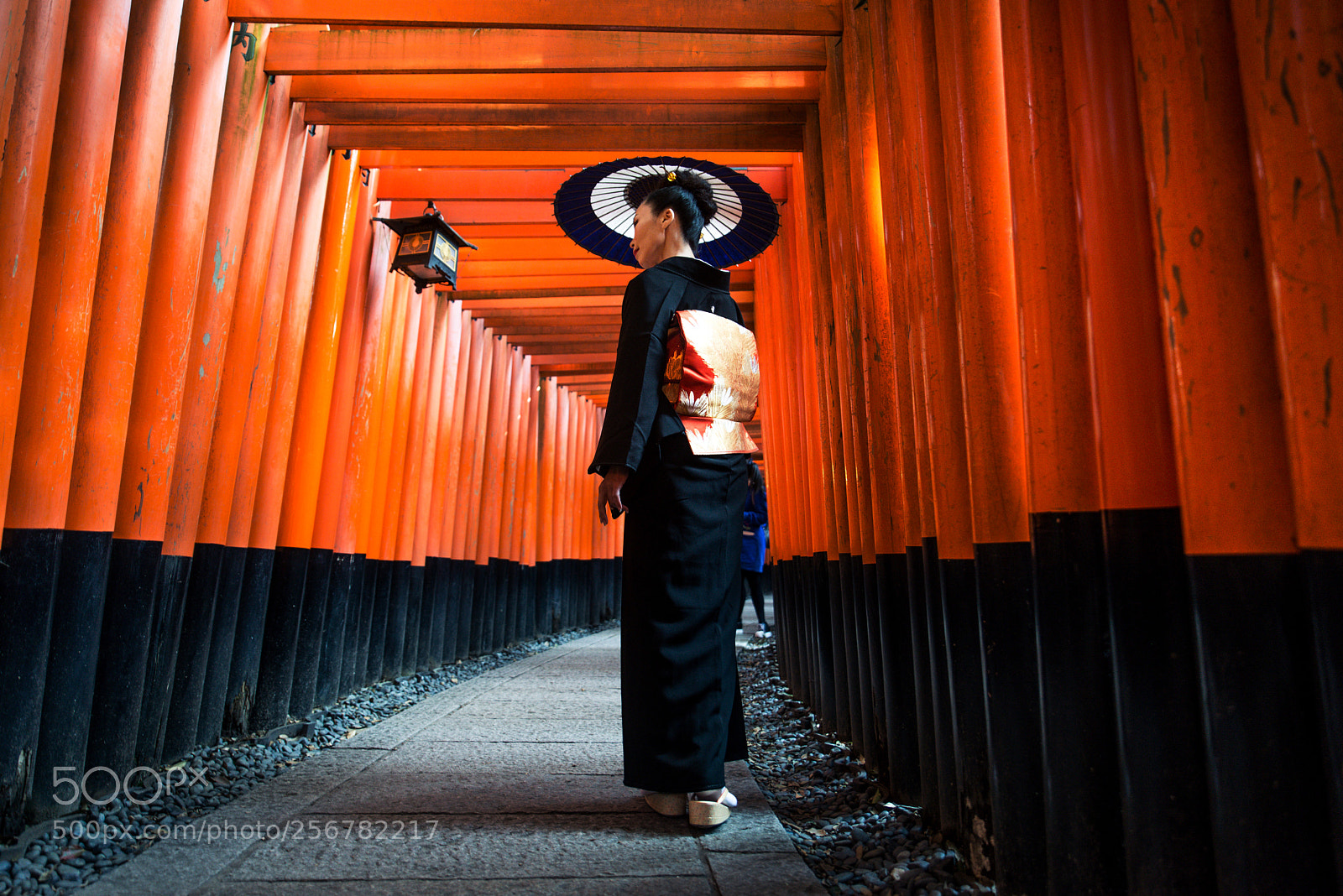 Nikon D610 sample photo. Japanese woman at fushimi photography