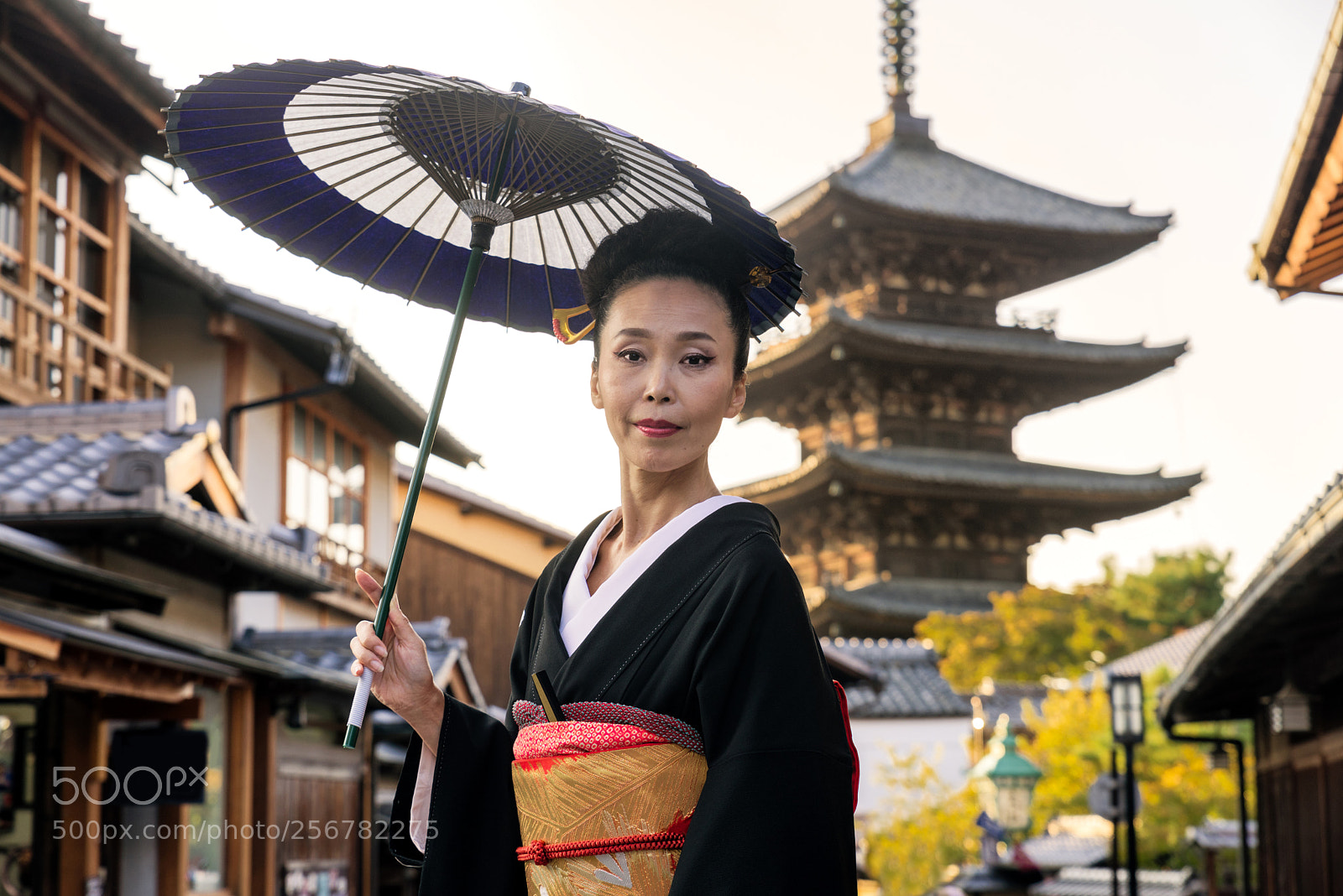 Nikon D610 sample photo. Asian woman with kimono photography