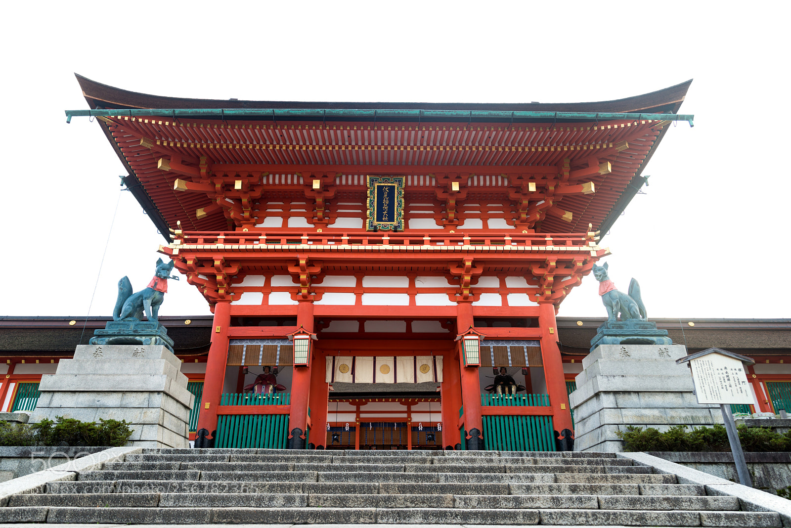 Nikon D610 sample photo. Red torii of fushimi photography