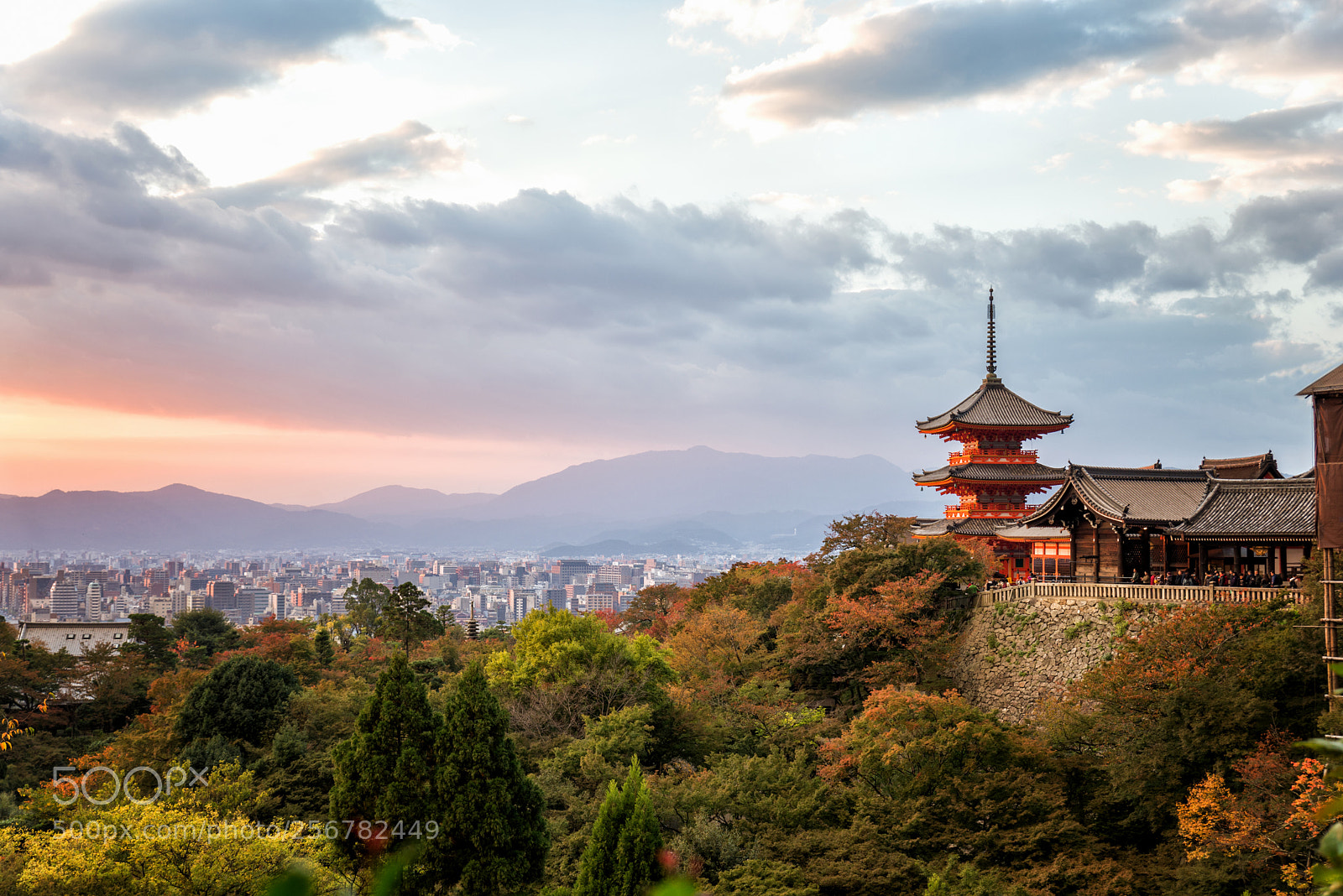 Nikon D610 sample photo. Kiyomizu-dera temple in kyoto photography