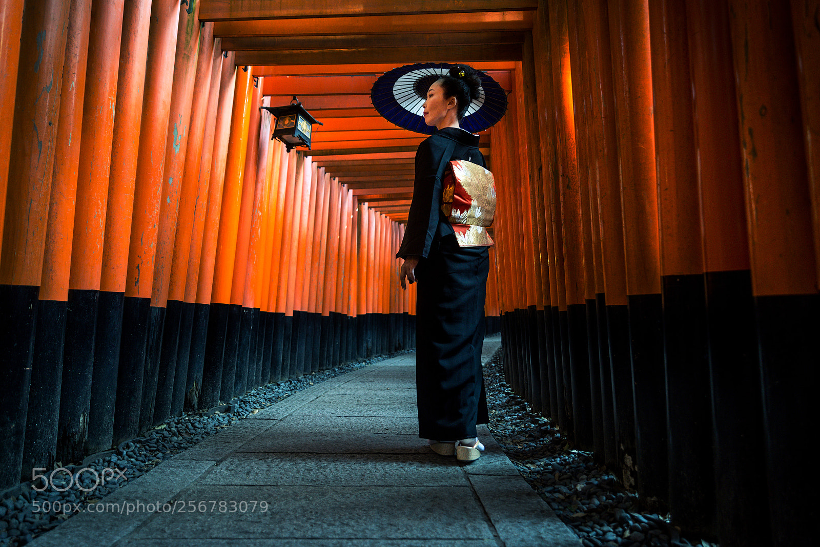 Nikon D610 sample photo. Japanese woman at fushimi photography