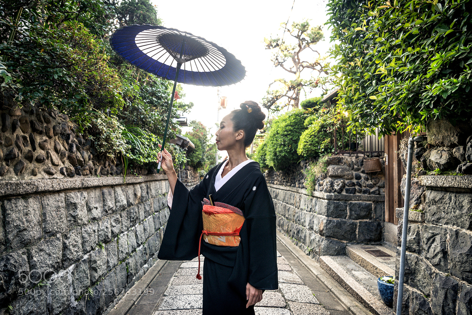 Nikon D610 sample photo. Asian woman with yukata photography