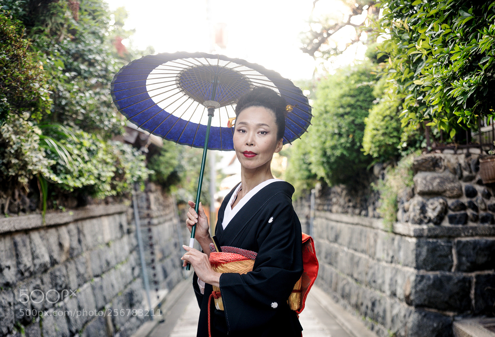 Nikon D610 sample photo. Asian woman with yukata photography