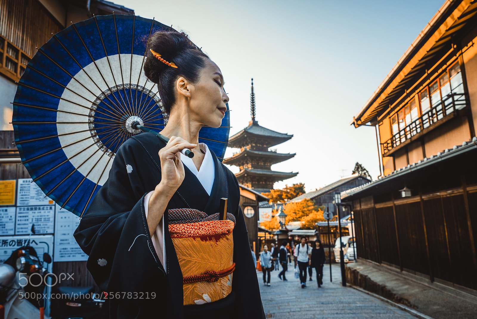 Nikon D610 sample photo. Asian woman with kimono photography