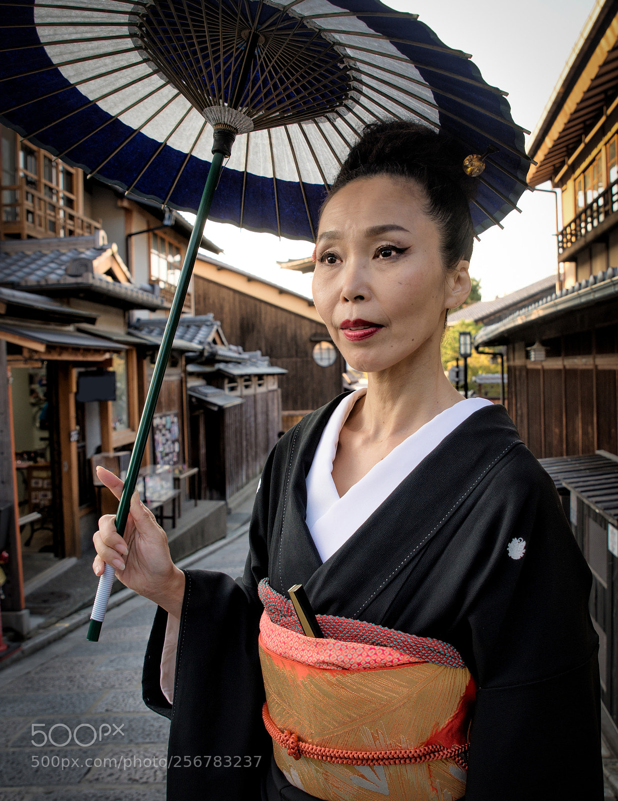 Nikon D610 sample photo. Asian woman with kimono photography