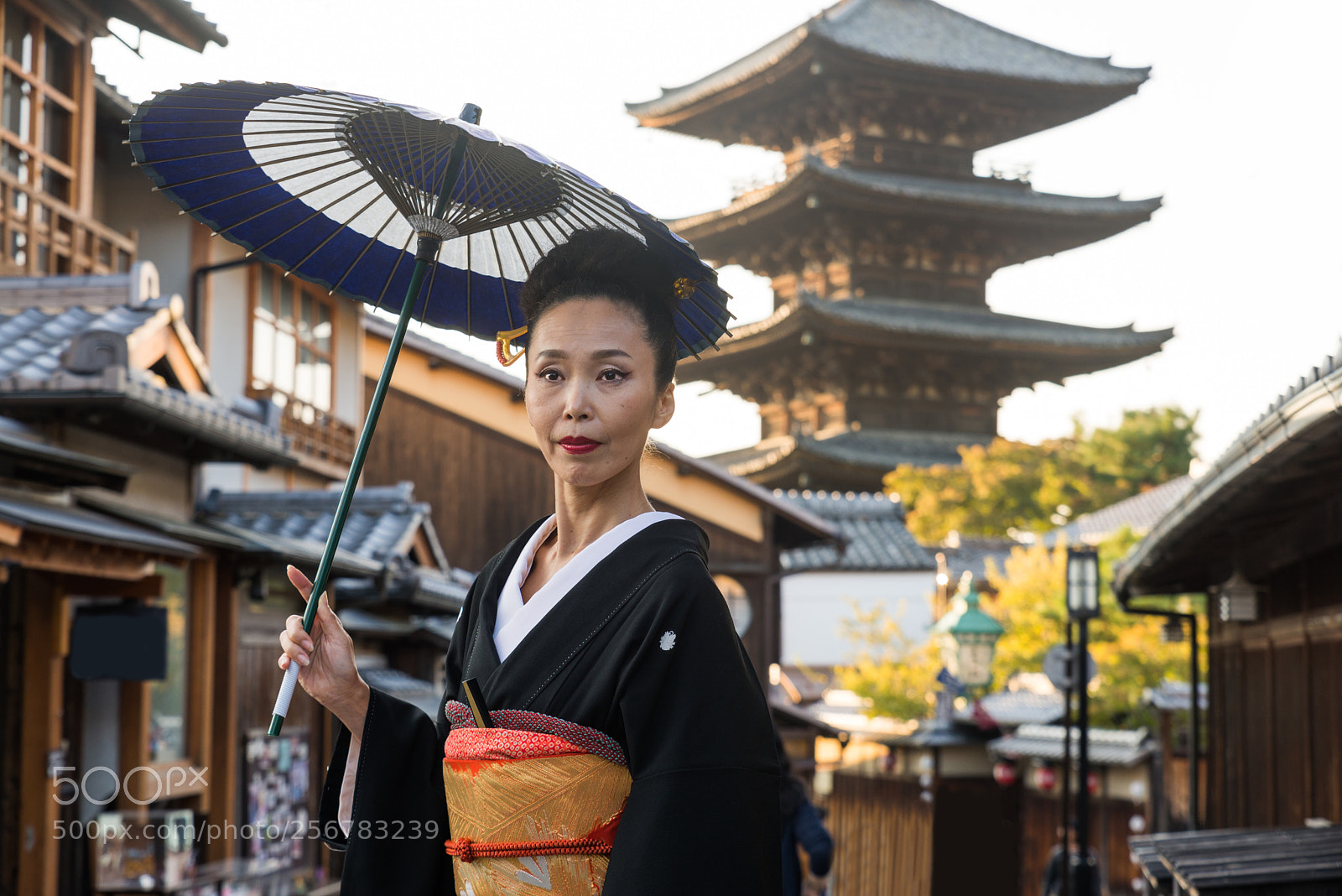 Nikon D610 sample photo. Asian woman with kimono photography