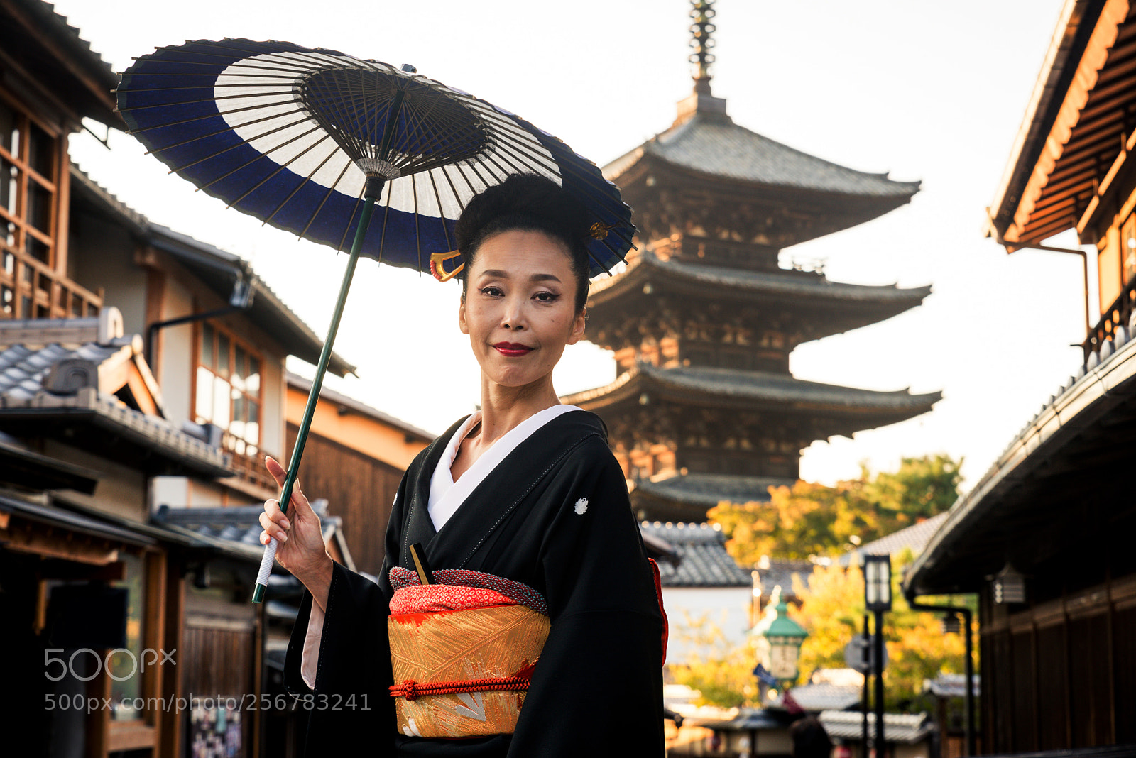 Nikon D610 sample photo. Asian woman with kimono photography