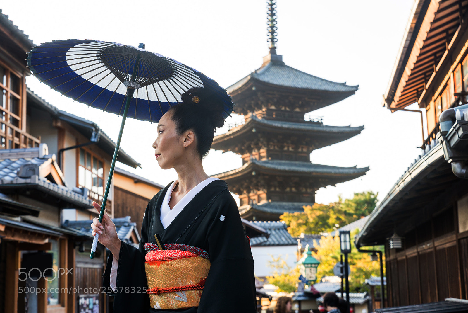 Nikon D610 sample photo. Asian woman with kimono photography
