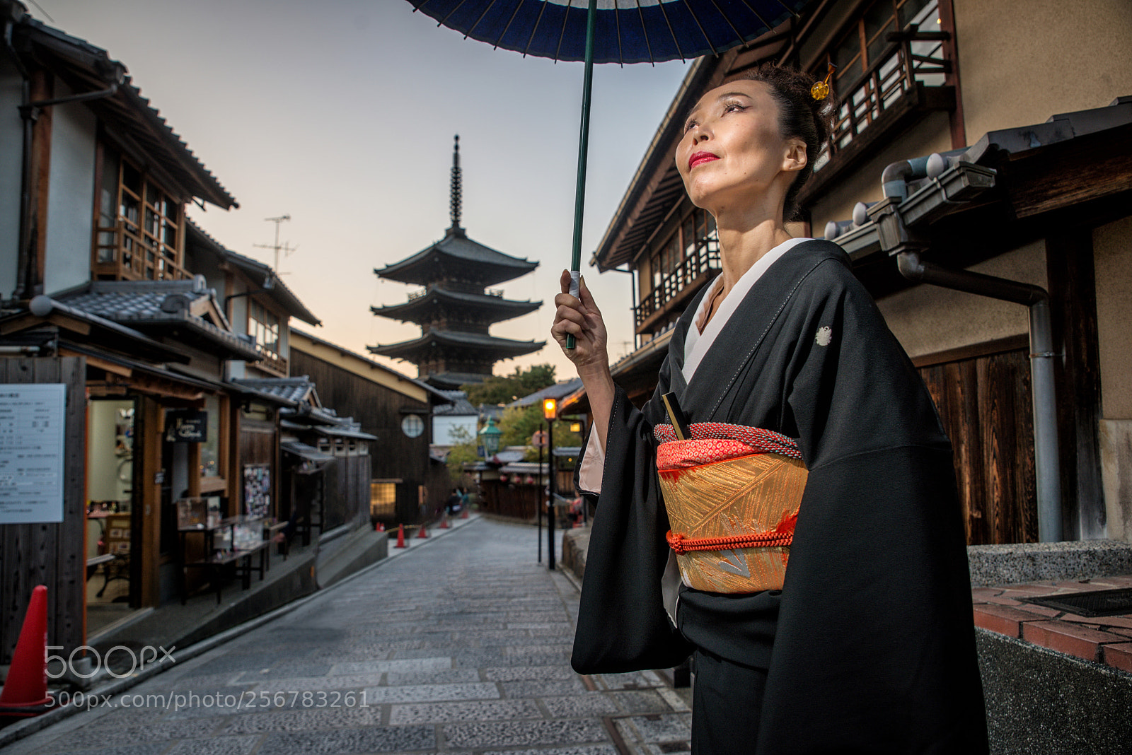 Nikon D610 sample photo. Asian woman with kimono photography