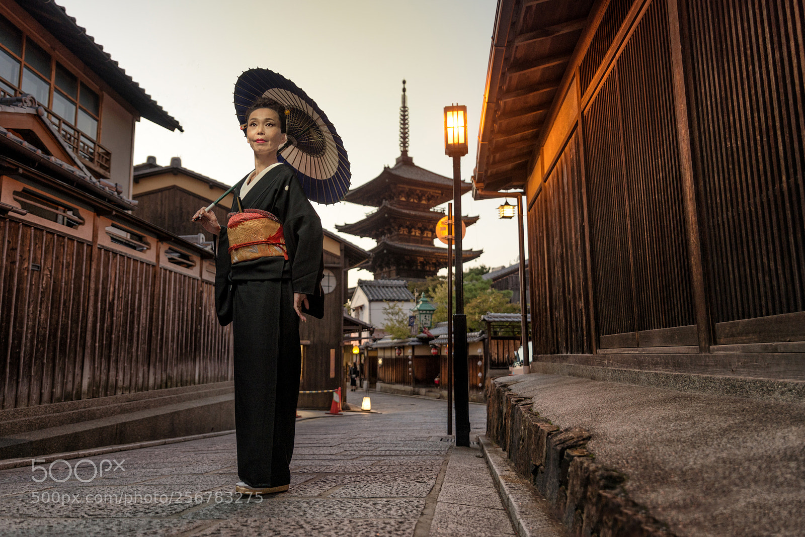 Nikon D610 sample photo. Asian woman with kimono photography